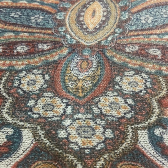 Chico’s size 1 ( large/medium) see measurements colorful light weight sweater. - Picture 11 of 12